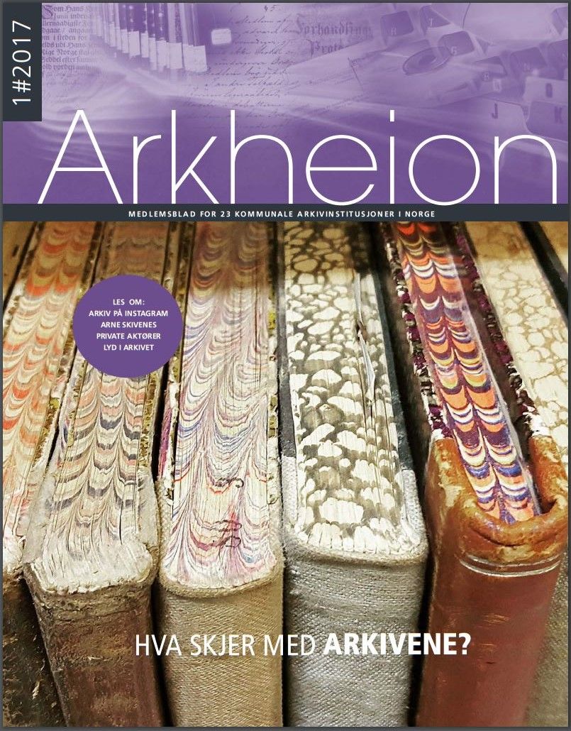 Ny utgave av Arkheion har kommet